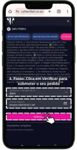 Como verificar conta na Elephant Bet